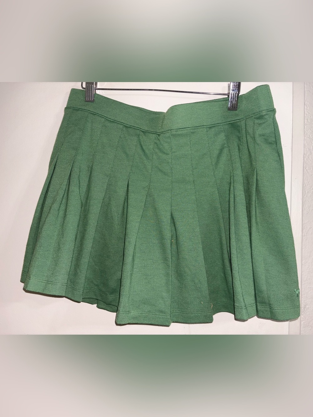 Victoria Secret Pink Green Pleated Skort Size XL